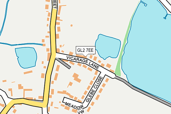 GL2 7EE map - OS OpenMap – Local (Ordnance Survey)