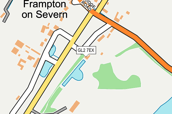 GL2 7EX map - OS OpenMap – Local (Ordnance Survey)