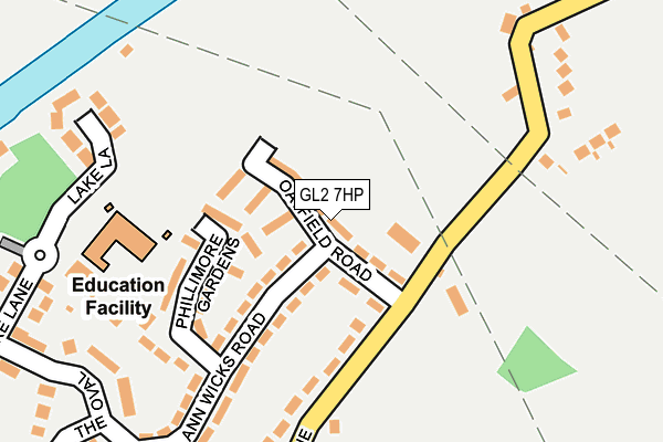 GL2 7HP map - OS OpenMap – Local (Ordnance Survey)