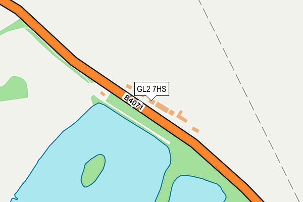 GL2 7HS map - OS OpenMap – Local (Ordnance Survey)