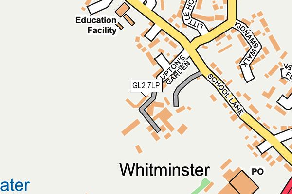 GL2 7LP map - OS OpenMap – Local (Ordnance Survey)