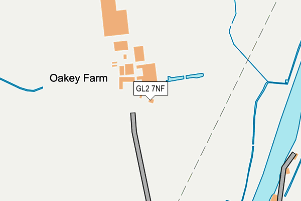 GL2 7NF map - OS OpenMap – Local (Ordnance Survey)