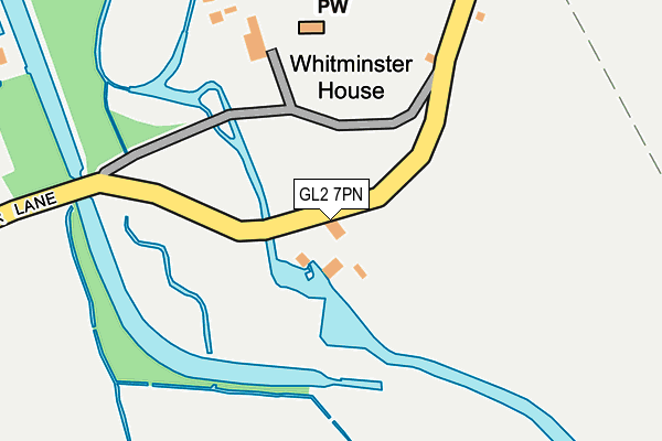 GL2 7PN map - OS OpenMap – Local (Ordnance Survey)