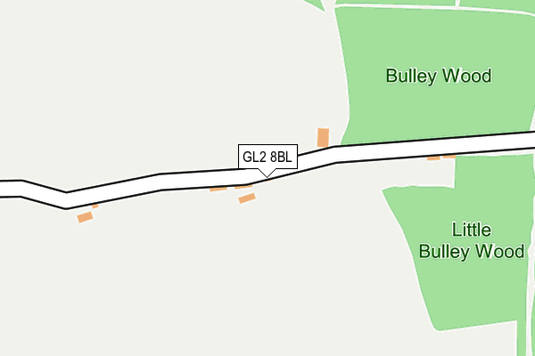 GL2 8BL map - OS OpenMap – Local (Ordnance Survey)