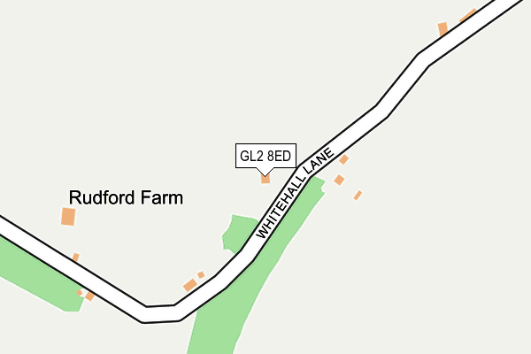 GL2 8ED map - OS OpenMap – Local (Ordnance Survey)