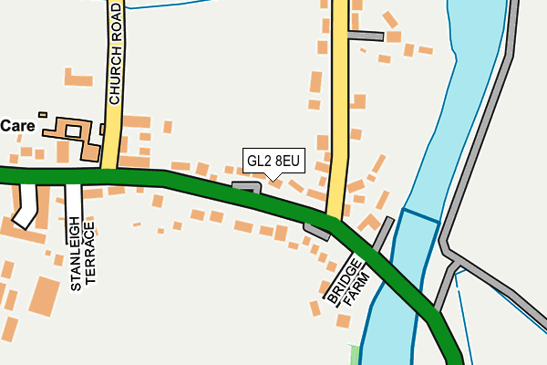 GL2 8EU map - OS OpenMap – Local (Ordnance Survey)