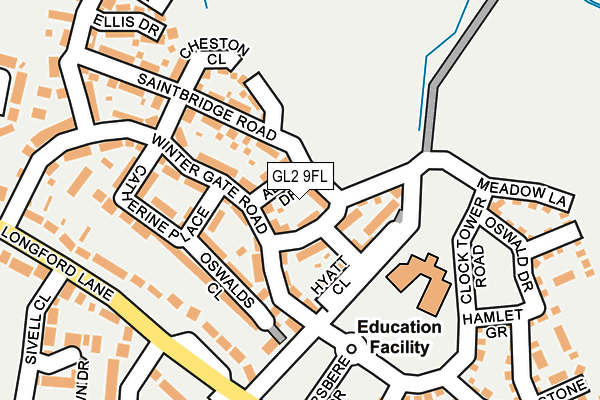 GL2 9FL map - OS OpenMap – Local (Ordnance Survey)