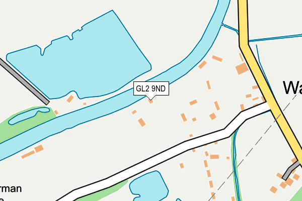 GL2 9ND map - OS OpenMap – Local (Ordnance Survey)