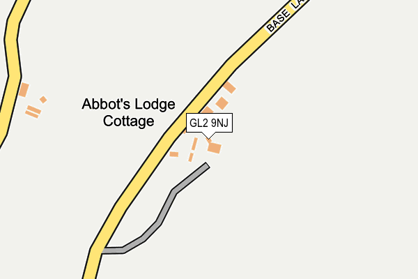 GL2 9NJ map - OS OpenMap – Local (Ordnance Survey)