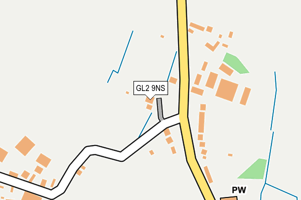 GL2 9NS map - OS OpenMap – Local (Ordnance Survey)