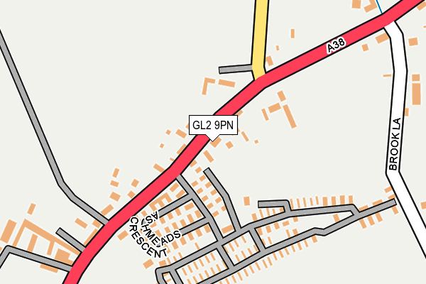 GL2 9PN map - OS OpenMap – Local (Ordnance Survey)