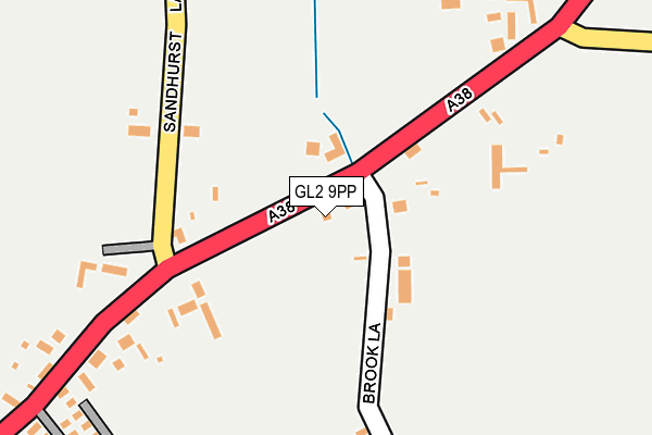 GL2 9PP map - OS OpenMap – Local (Ordnance Survey)