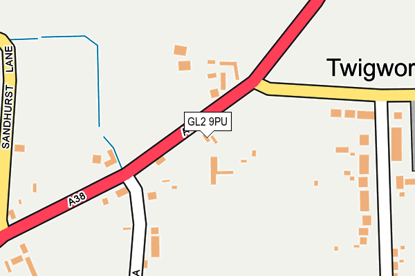 GL2 9PU map - OS OpenMap – Local (Ordnance Survey)