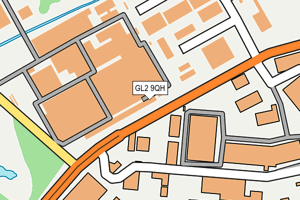GL2 9QH map - OS OpenMap – Local (Ordnance Survey)