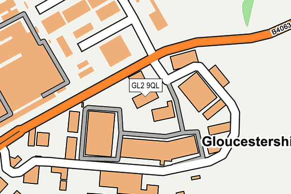 GL2 9QL map - OS OpenMap – Local (Ordnance Survey)