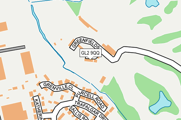 GL2 9QQ map - OS OpenMap – Local (Ordnance Survey)