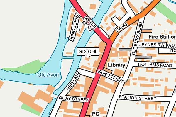 GL20 5BL map - OS OpenMap – Local (Ordnance Survey)