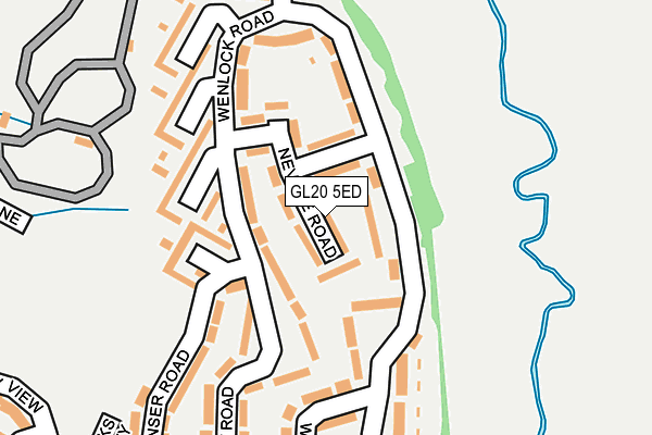 GL20 5ED map - OS OpenMap – Local (Ordnance Survey)
