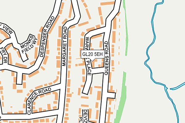 GL20 5EH map - OS OpenMap – Local (Ordnance Survey)