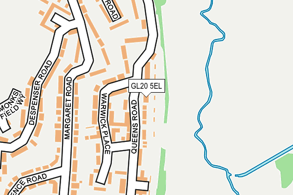 GL20 5EL map - OS OpenMap – Local (Ordnance Survey)