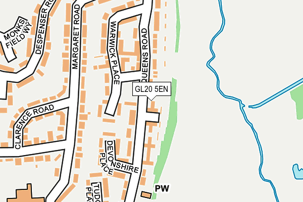 GL20 5EN map - OS OpenMap – Local (Ordnance Survey)