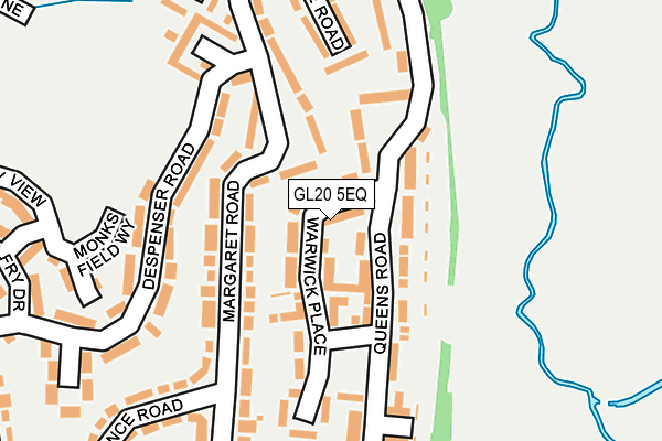 GL20 5EQ map - OS OpenMap – Local (Ordnance Survey)