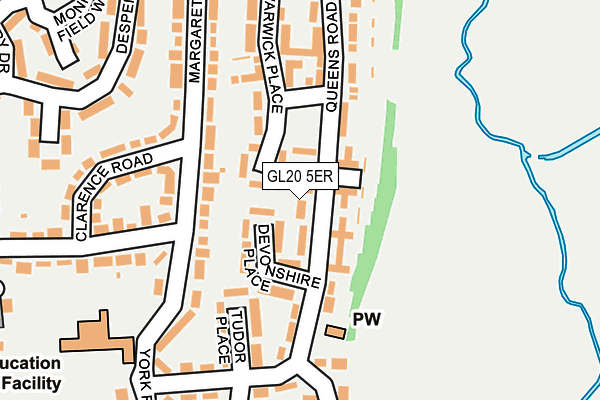GL20 5ER map - OS OpenMap – Local (Ordnance Survey)