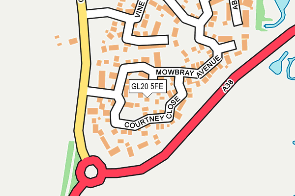 GL20 5FE map - OS OpenMap – Local (Ordnance Survey)