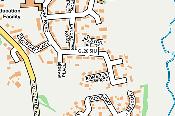 GL20 5HJ map - OS OpenMap – Local (Ordnance Survey)
