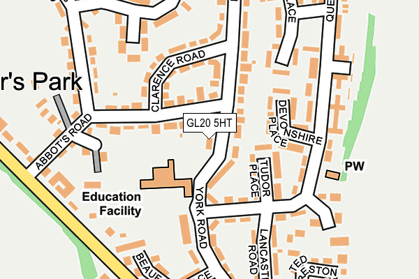 GL20 5HT map - OS OpenMap – Local (Ordnance Survey)