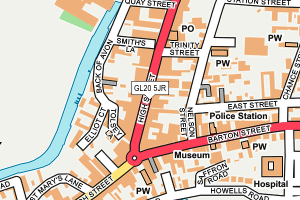 Map of KURDISH BARBER SHOP 1 LTD at local scale