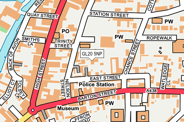 GL20 5NP map - OS OpenMap – Local (Ordnance Survey)