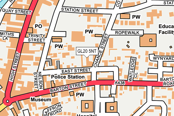 GL20 5NT map - OS OpenMap – Local (Ordnance Survey)