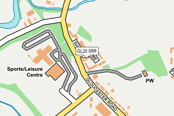 GL20 5RR map - OS OpenMap – Local (Ordnance Survey)