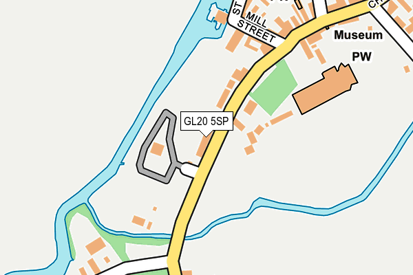 GL20 5SP map - OS OpenMap – Local (Ordnance Survey)