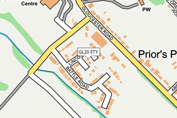 Map of ABEEC PROPERTY LIMITED at local scale