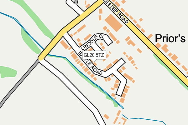GL20 5TZ map - OS OpenMap – Local (Ordnance Survey)
