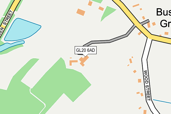 GL20 6AD map - OS OpenMap – Local (Ordnance Survey)