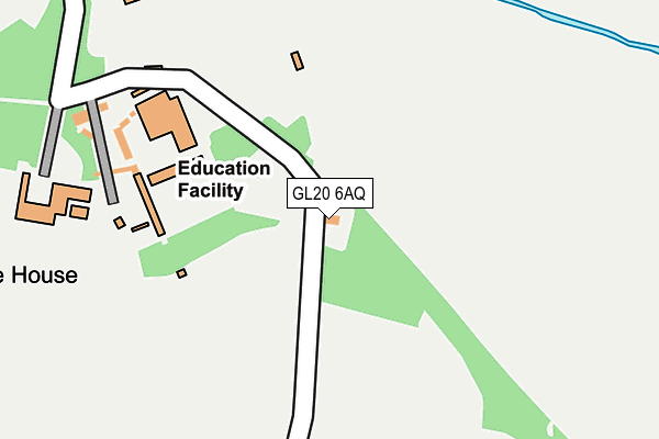 GL20 6AQ map - OS OpenMap – Local (Ordnance Survey)