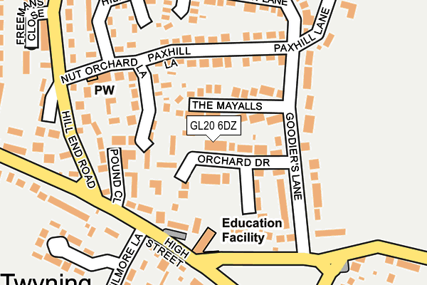 Map of BE MANAGEMENT LIMITED at local scale
