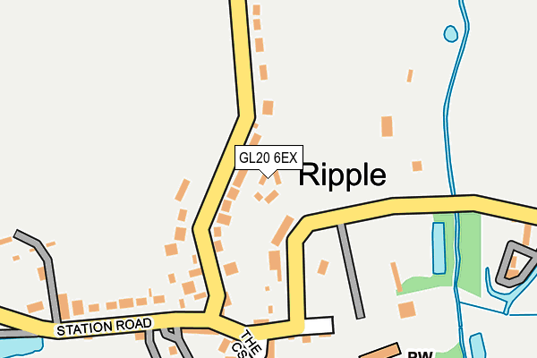 GL20 6EX map - OS OpenMap – Local (Ordnance Survey)