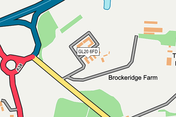 GL20 6FD map - OS OpenMap – Local (Ordnance Survey)