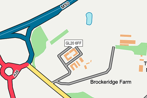 GL20 6FF map - OS OpenMap – Local (Ordnance Survey)