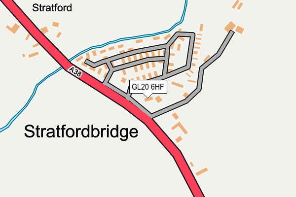 GL20 6HF map - OS OpenMap – Local (Ordnance Survey)