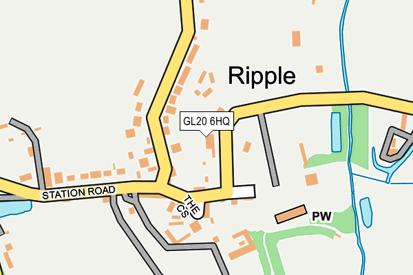 GL20 6HQ map - OS OpenMap – Local (Ordnance Survey)