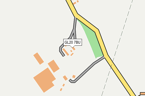 GL20 7BU map - OS OpenMap – Local (Ordnance Survey)
