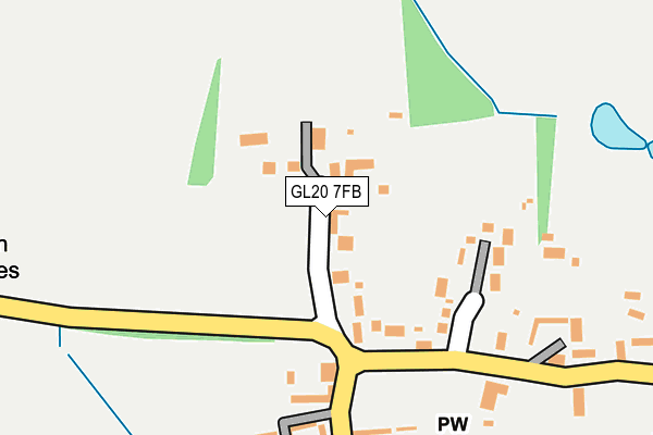 GL20 7FB map - OS OpenMap – Local (Ordnance Survey)
