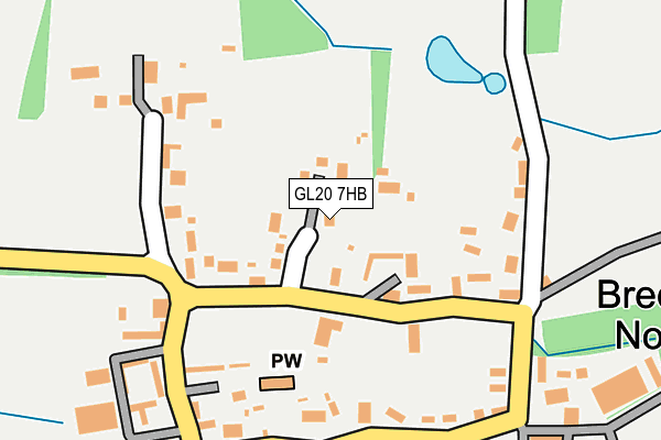 GL20 7HB map - OS OpenMap – Local (Ordnance Survey)