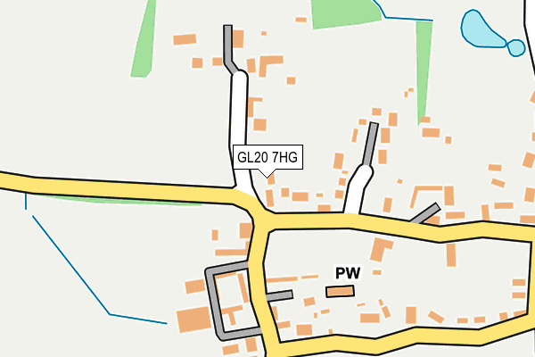 GL20 7HG map - OS OpenMap – Local (Ordnance Survey)