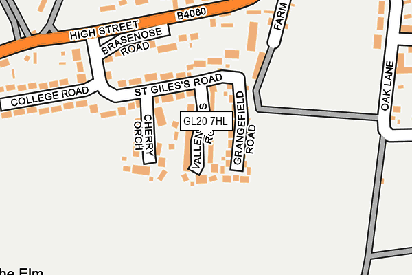 GL20 7HL map - OS OpenMap – Local (Ordnance Survey)